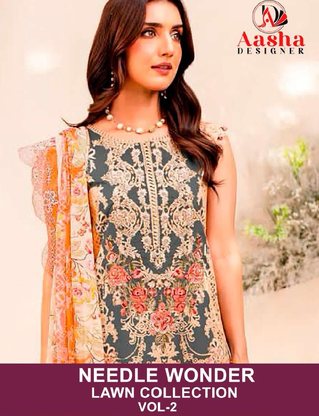  D No - 1045 NEEDLE WONDER VOL-2 by Aasha